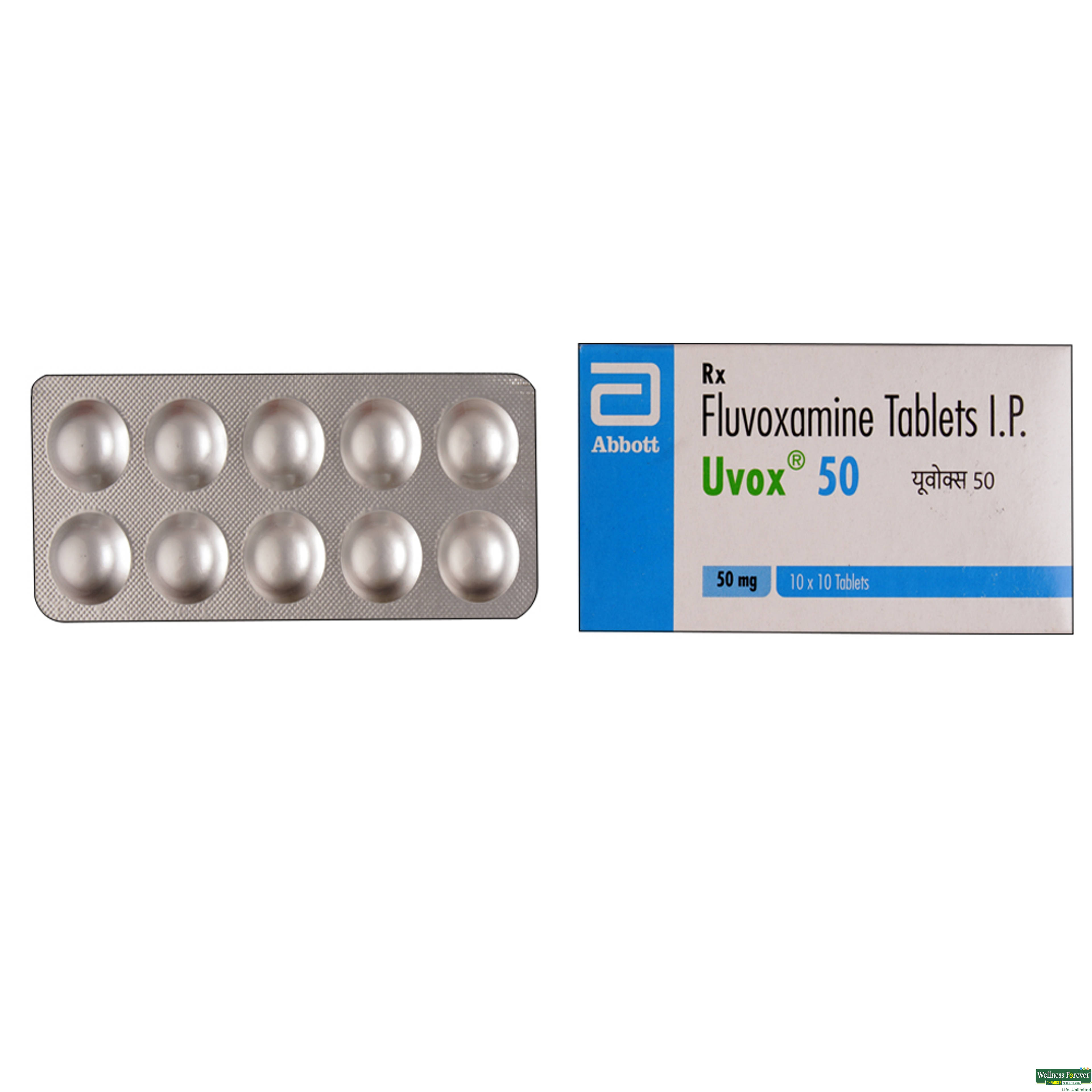 UVOX 50MG 10TAB-image